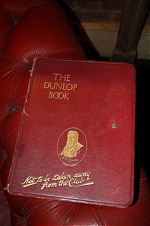 DUNLOP CLUB HOUSE BOOK - click to enlarge